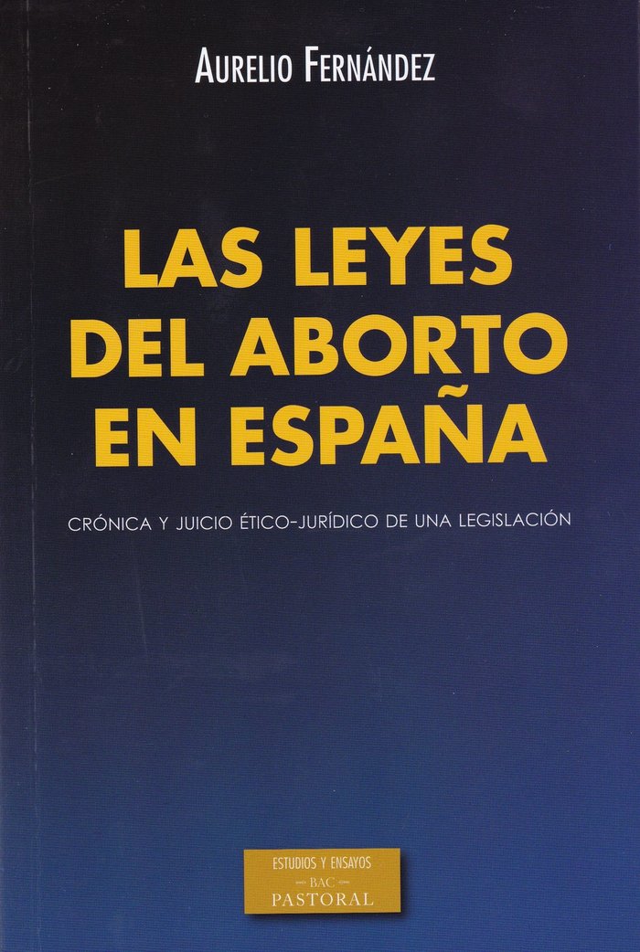 Kniha Las leyes del aborto en España Fernández Fernández