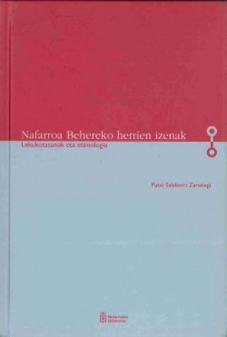 Knjiga Nafarroa behereko herrien izenak Salaberri Zaratiegi