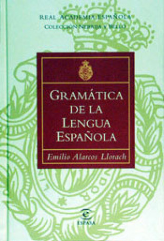 Book Gramática de la lengua española Alarcos Llorach