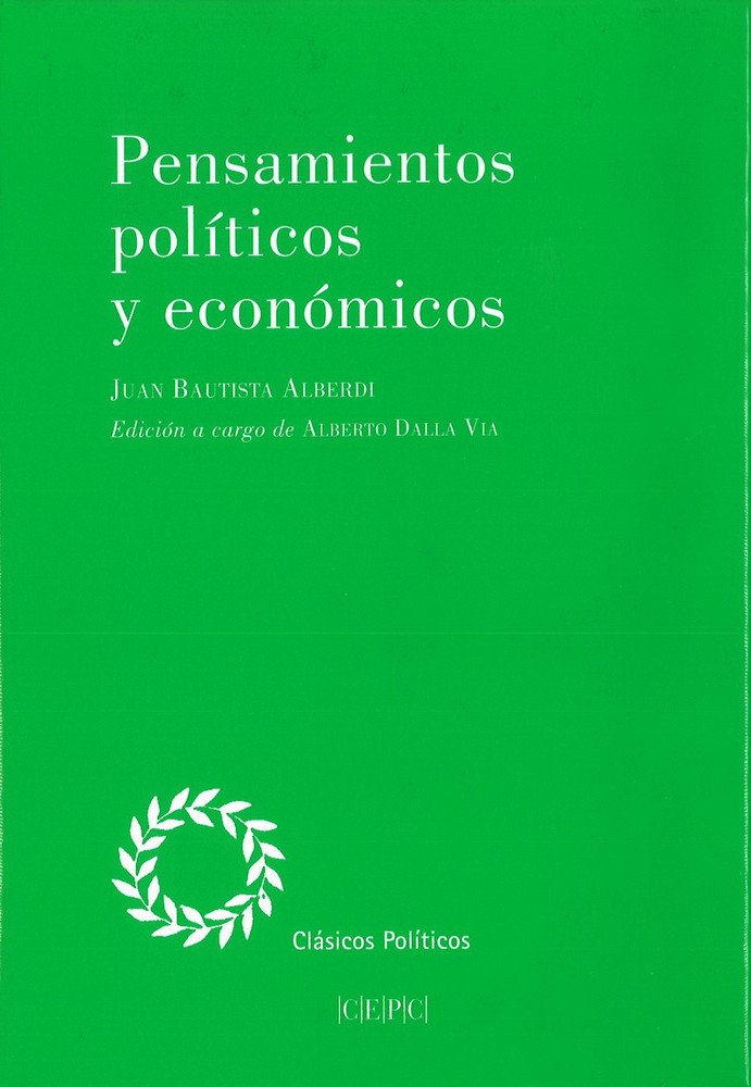 Kniha Pensamientos políticos y económicos Alberdi Aráoz