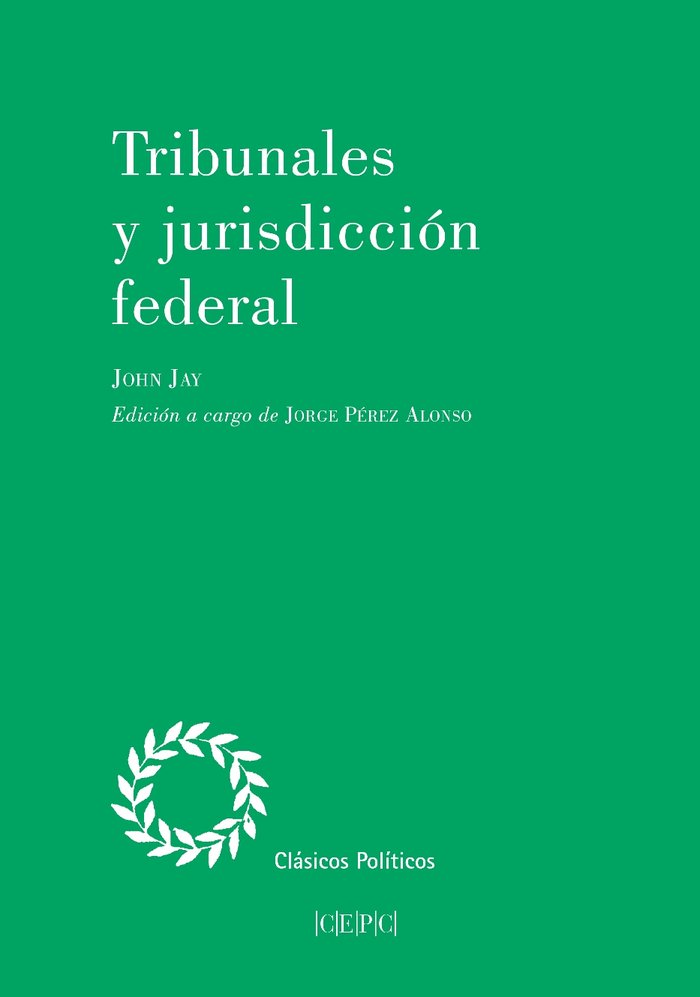 Könyv Tribunales y jurisdicción federal Jay