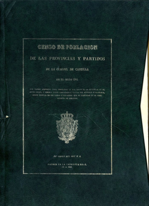 Kniha Censo de población de las provincias y partidos de la Corona de Castilla en el siglo XVI 