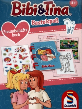 Joc / Jucărie Bibi & Tina, Bastelspaß, Freundschaftsbuch 