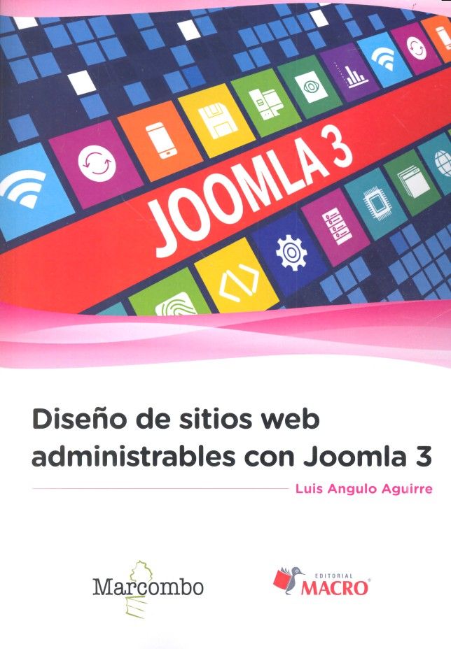 Kniha Diseño de sitios web administrables con Joomla 3 Angulo Aguirre