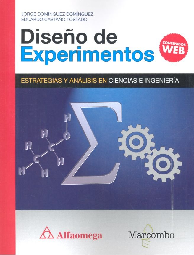 Könyv DISEÑO DE EXPERIMENTOS. ESTRATEGIAS Y ANÁLISIS EN CIENCIAS E INGENIERÍAS DOMÍNGUEZ