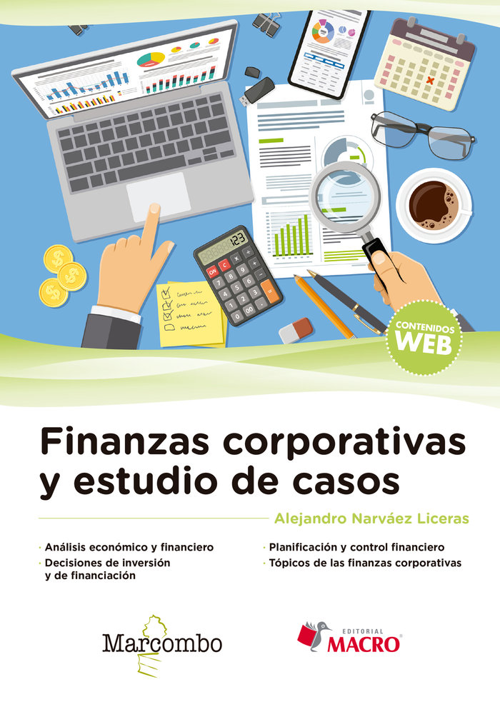 Kniha Finanzas corporativas y estudio de casos Narváez Liceras