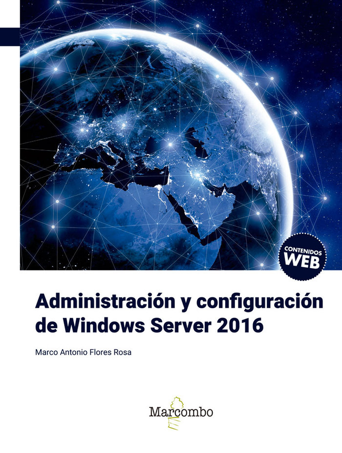 Carte Administración y configuración de Windows Server 2016 Flores Rosa