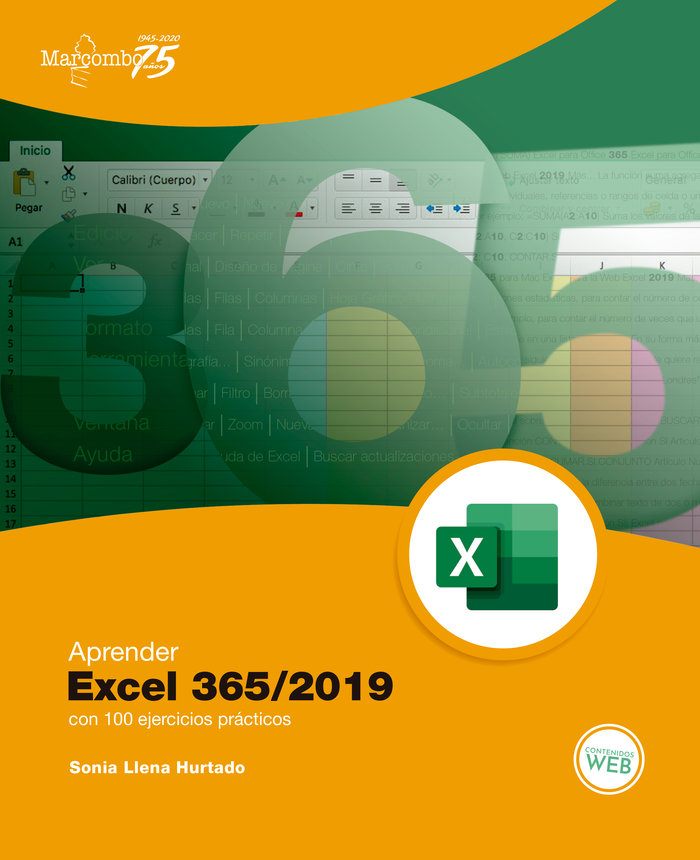 Carte Aprender Excel 365/2019 con 100 ejercicios prácticos Llena Hurtado