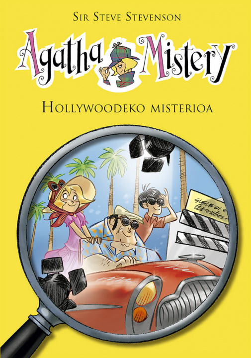 Книга Agatha Mistery Hollywoodeko misterioa Stevenson