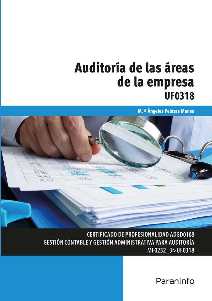 Kniha Auditoría de las áreas de la empresa PELAZAS MANSO