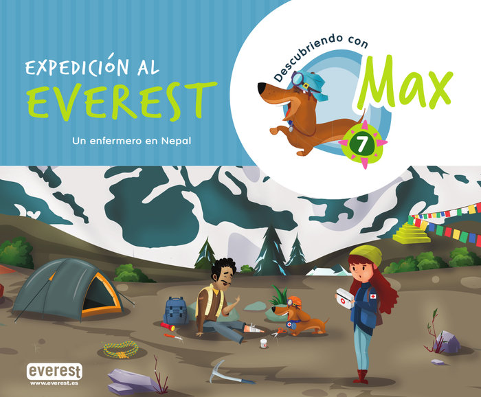 Boek Descubriendo con Max 7. Expedición al Everest. Libro del alumno. Equipo Descubriendo con Max