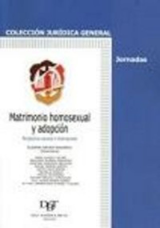 Kniha Matrimonio homosexual y adopción Álvarez González