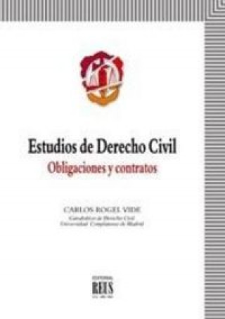 Kniha Estudios de Derecho civil Rogel Vide