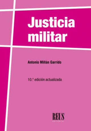 Kniha Justicia militar Millán Garrido