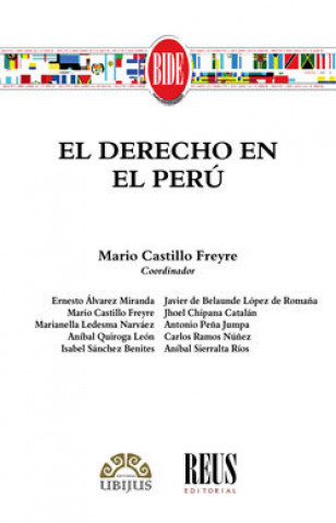 Kniha El Derecho en Perú Álvarez Miranda