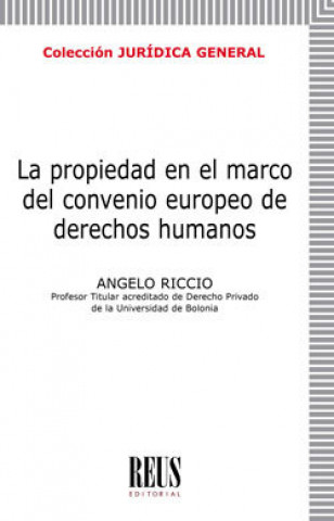 Kniha La propiedad en el marco del Convenio Europeo de Derechos Humanos Riccio