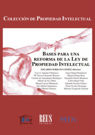 Könyv Bases para una reforma de la Ley de Propiedad Intelectual Anguita Villanueva
