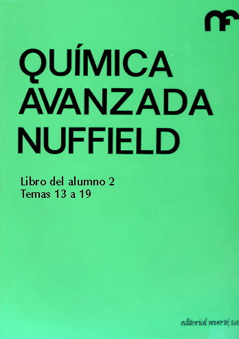 Kniha QUIMICA AVANZADA/ALUMNO-2 NUFFIELD FOUNDATION