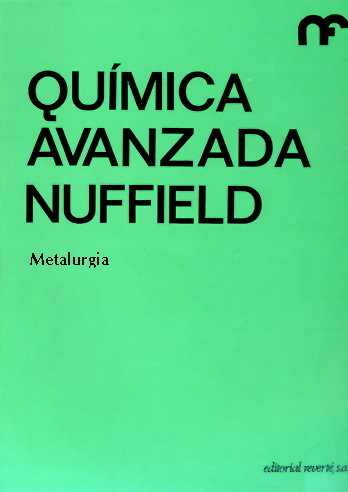 Kniha QUIMICA AVANZADA/METALURGIA NUFFIELD FOUNDATION