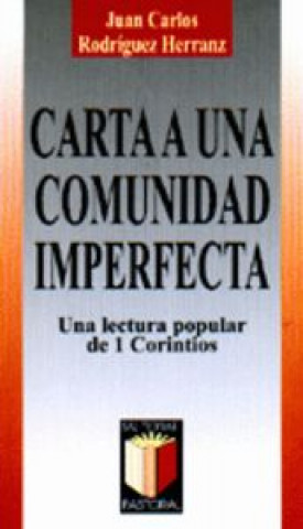 Kniha Carta a una comunidad imperfecta Rodríguez Herranz
