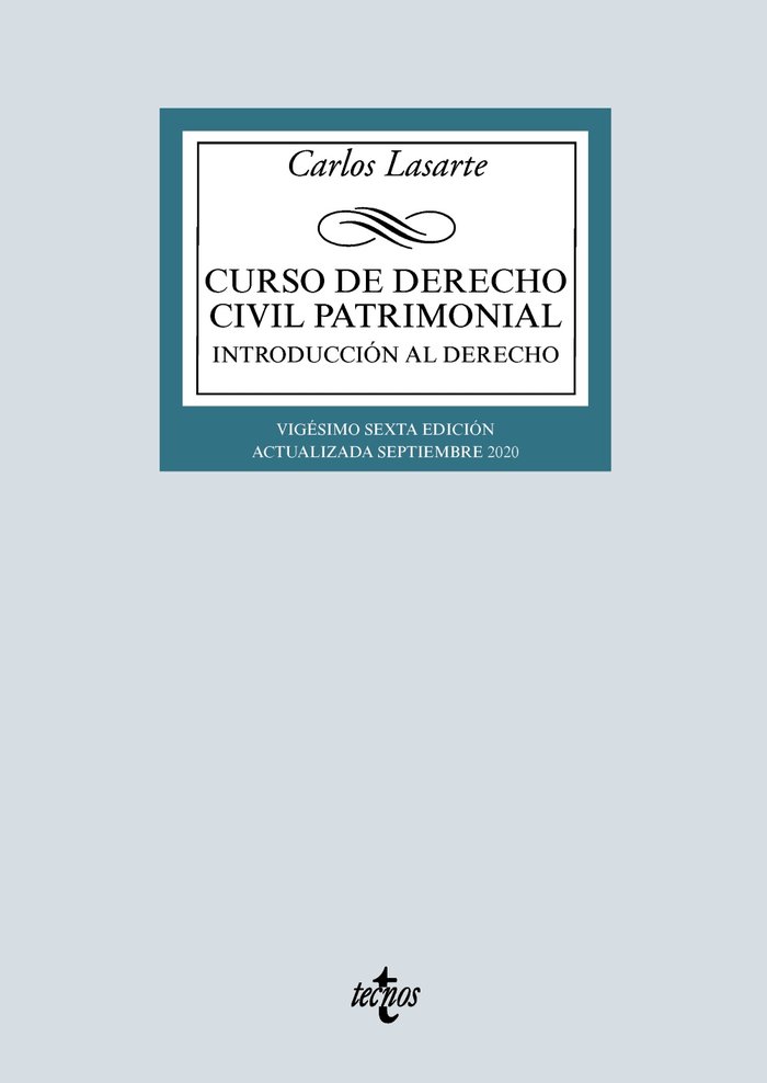 Kniha CURSO DE DERECHO CIVIL PATRIMONIAL LASARTE