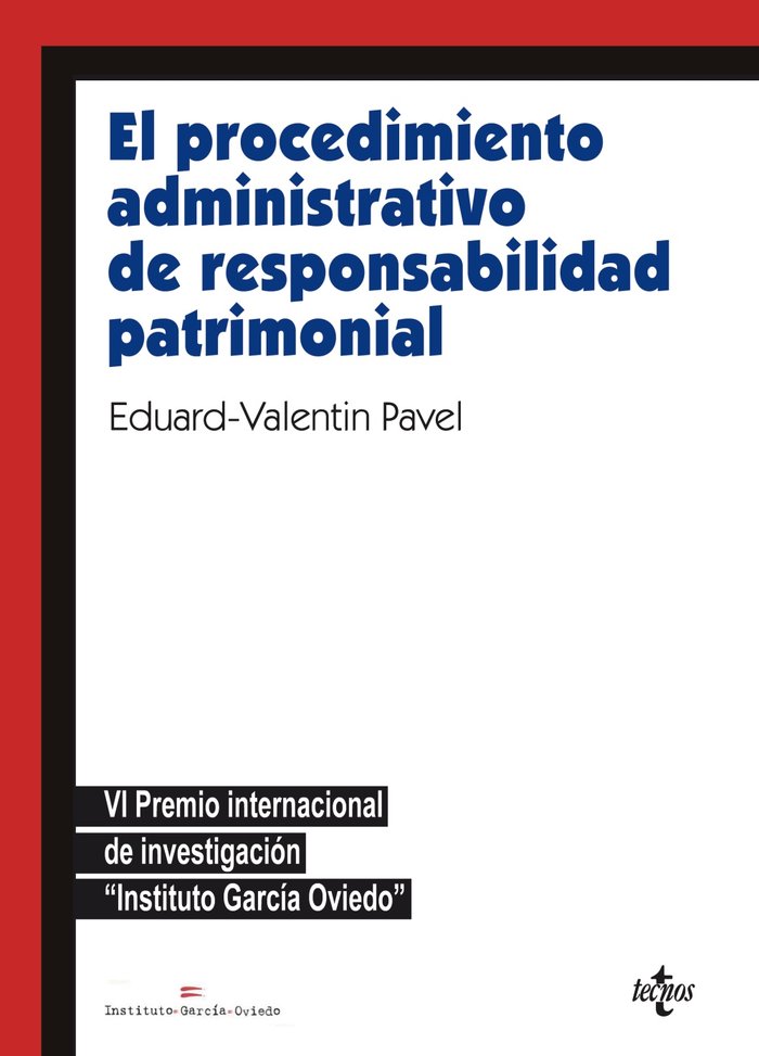 Kniha El procedimiento administrativo de responsabilidad patrimonial Pavel