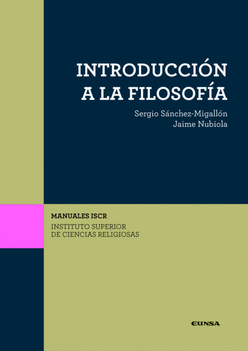 Kniha Introducción a la filosofía Sánchez-Migallón