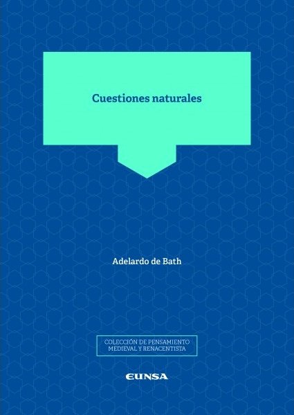 Livro Cuestiones naturales de Bath