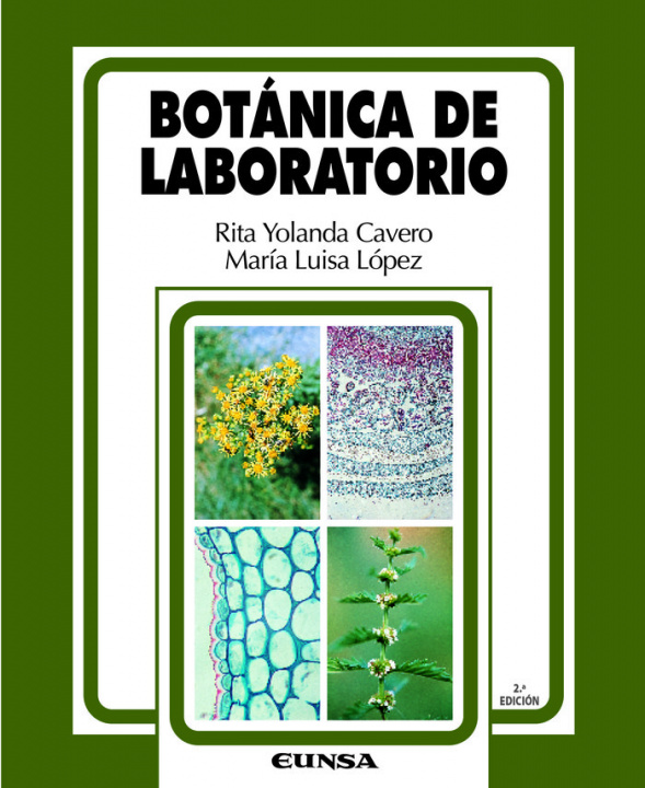 Kniha Botánica de laboratorio Cavero Remón