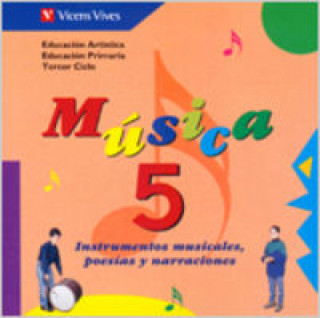 Knjiga Musica 5 Cd Material Auditivo Para El Aula 