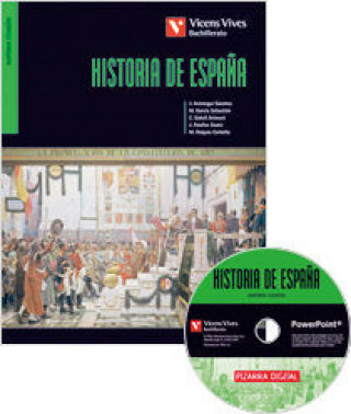 Kniha HISTORIA DE ESPAÑA, 2 BACHILLERATO (CANTABRIA) VAZQUEZ ALVAREZ