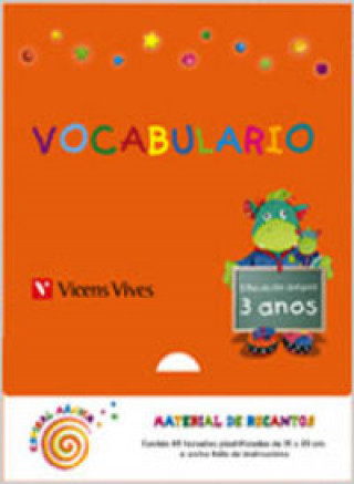 Kniha Espiral Maxica 3-4 Anos. Vocabulario Ceballos Guerrero