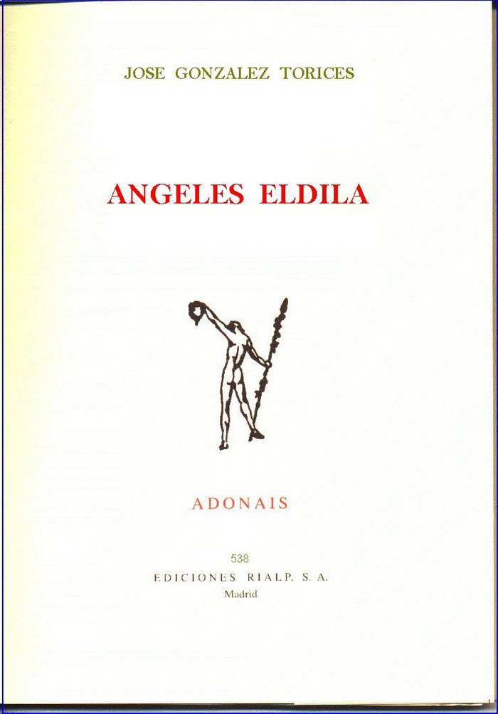 Book Ángeles Eldila González Torices