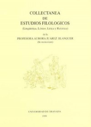 Knjiga COLLECTANEA ESTUDIOS FILOLOGICOS 