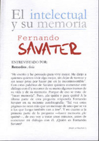 Carte Fernando Savater Savater