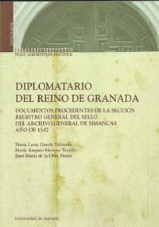 Kniha Diplomatario del Reino de Granada García Valverde