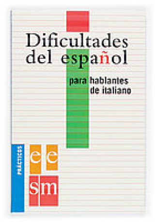 Kniha Dificultades del español para hablantes de italiano. Arribas
