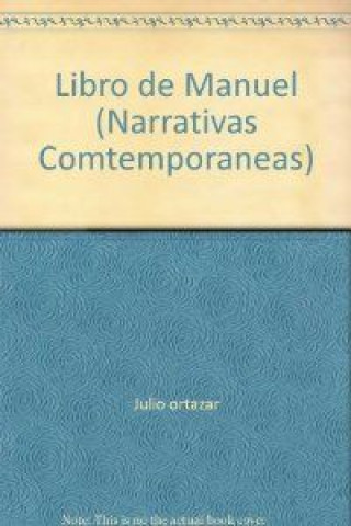 Knjiga LIBRO MANUEL CORTAZAR