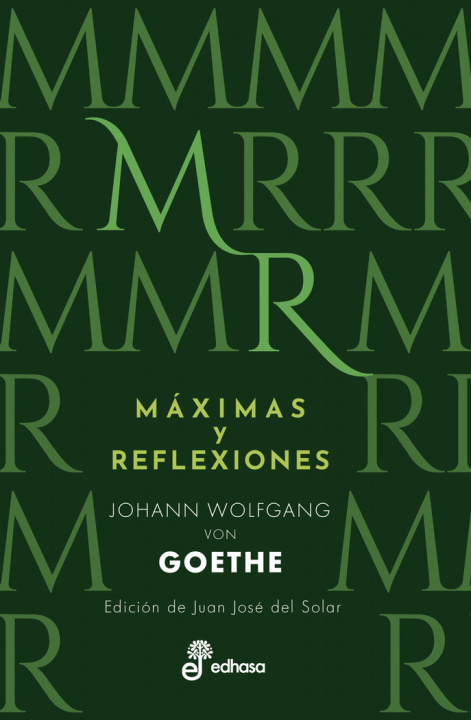 Boek Máximas y reflexiones Goethe