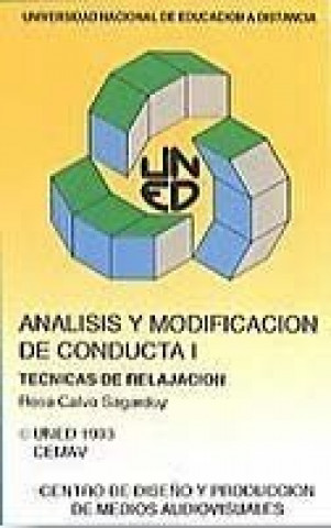 Kniha Técnicas de relajación (análisis y modificación de la conducta I) CALVO SAGARDOY