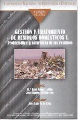 Carte Gestión y tratamiento de residuos domésticos: I problemática y naturaleza de los residuos. II tratam GOMEZ ANTON