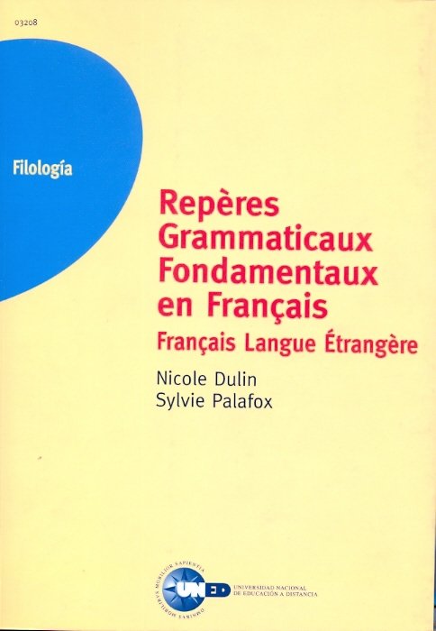 Книга Repères grammaticaux fondamentaux en français. Français langue étrangère DULIN BONDUE