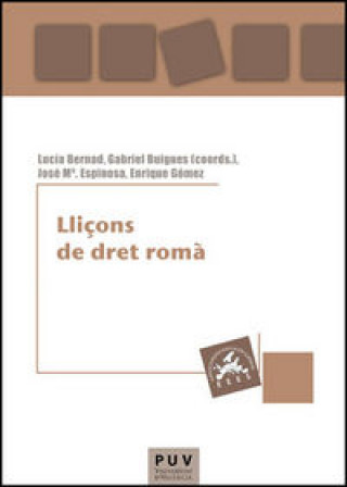 Carte Lliçons de dret romà Espinosa Isach