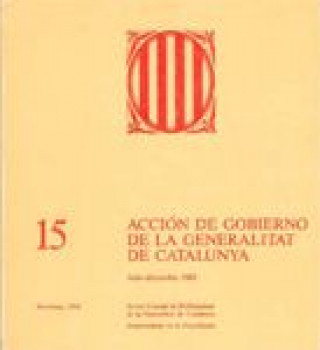 Carte Acción de gobierno de la Generalitat de Catalunya 1983 (julio-diciembre) 