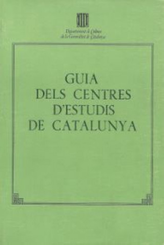 Carte Guia dels Centres d'Estudis de Catalunya 