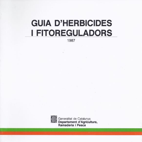 Kniha Guia d'herbicides i fitoreguladors 