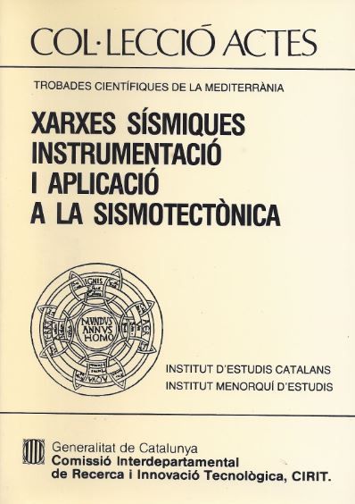 Kniha Xarxes s­smiques. Instrumentació i aplicació a la sismotectònica 
