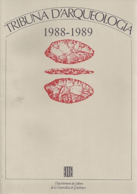Carte Tribuna d'arqueologia 1988-1989 