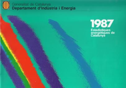 Carte Estad­stiques energètiques de Catalunya 1987 