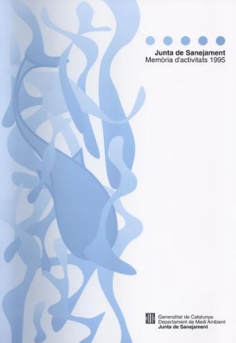 Kniha Memòria d'activitats 1995. Junta de Sanejament 